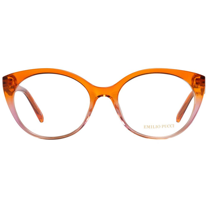 Orange Plastic Glasses (frames) Accessory