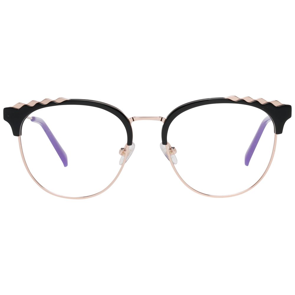 Black Metal Glasses (frames) Accessory