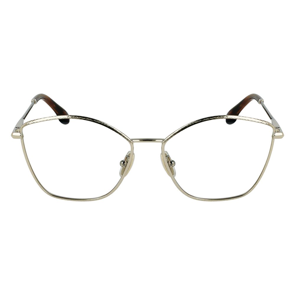 Gold Metal Glasses (frames) Accessory