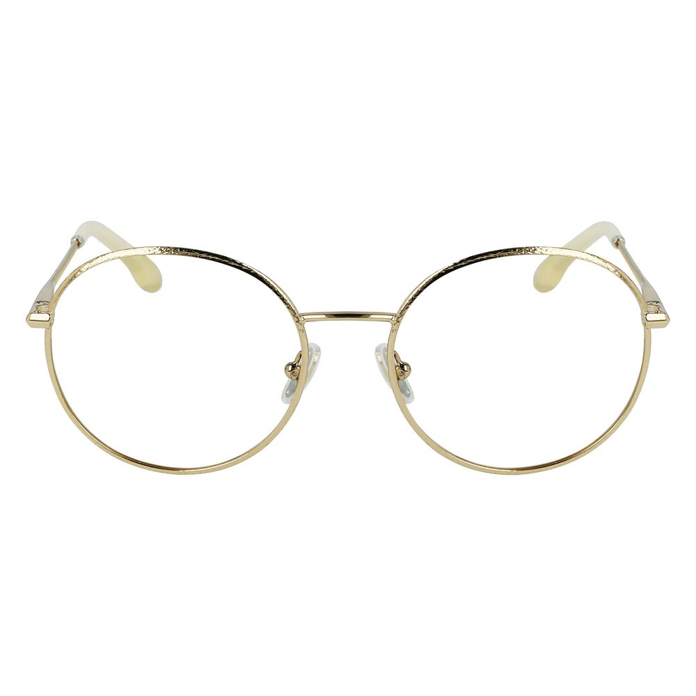 Gold Metal Glasses (frames) Accessory