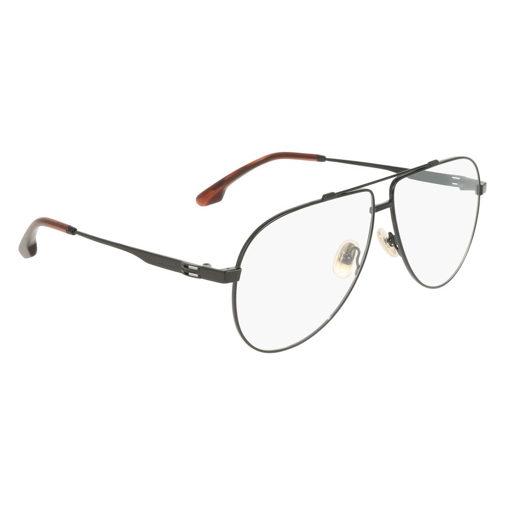 Black Metal Glasses (frames) Accessory