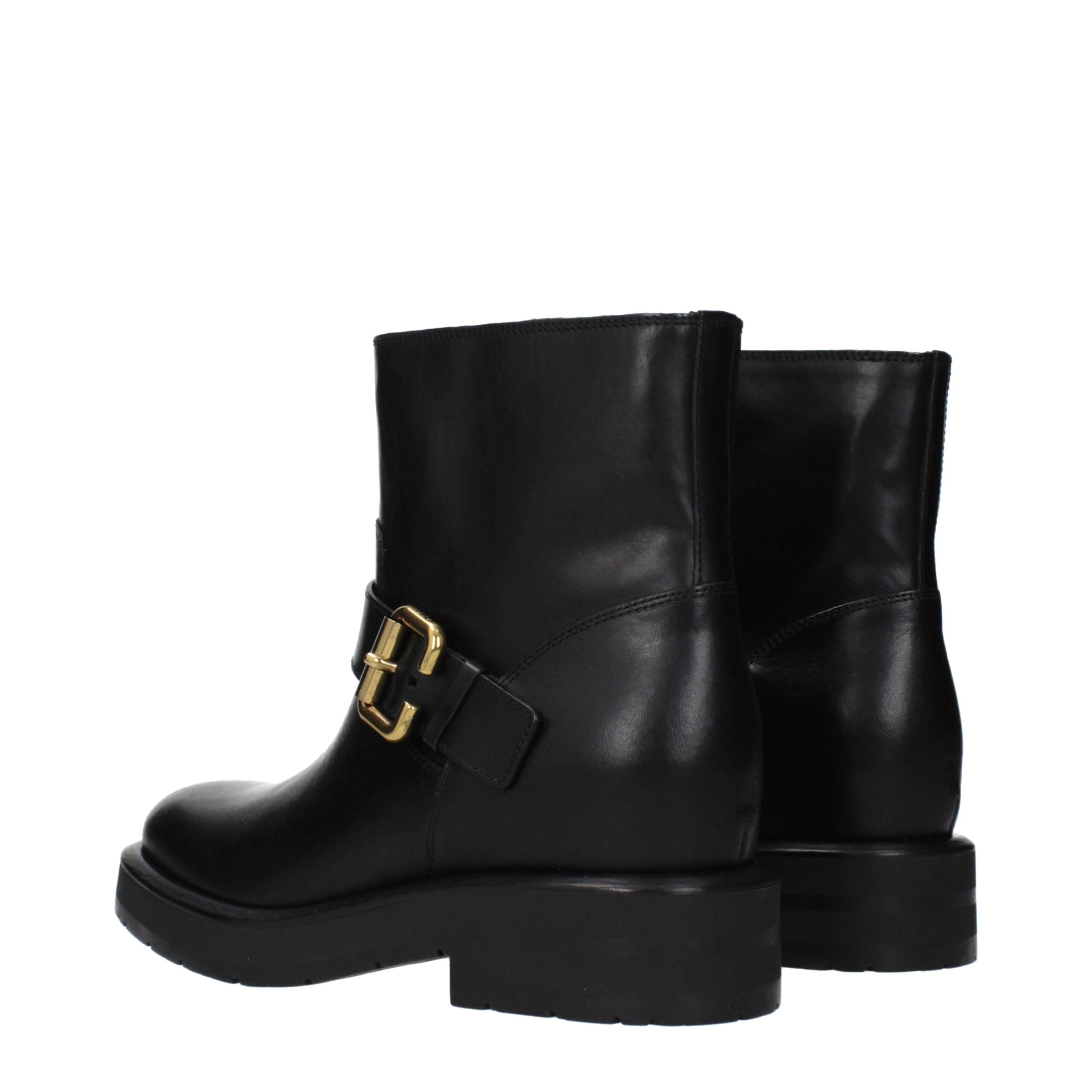 Chloé Leather ankle boot in black — view 4