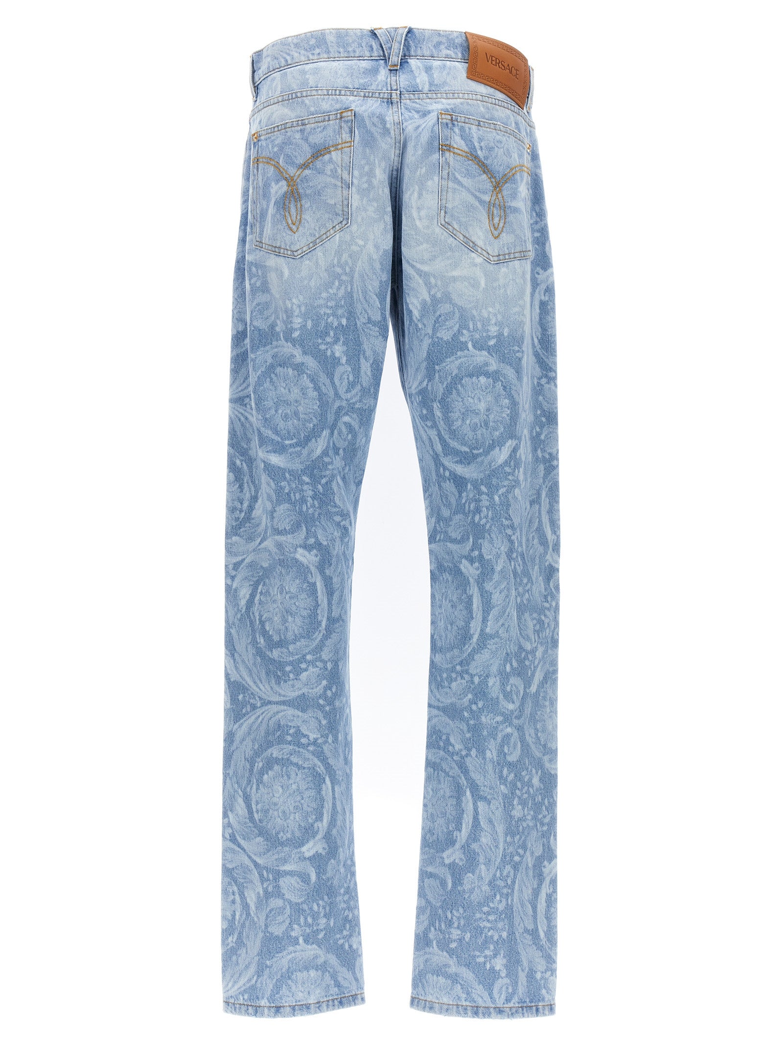 Jeans Versace Allover Light Blue