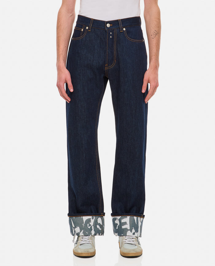 Alexander Mcqueen Jeans Blue