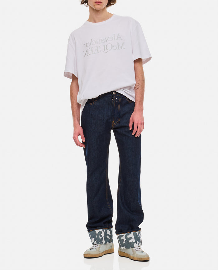 Alexander Mcqueen Jeans Blue