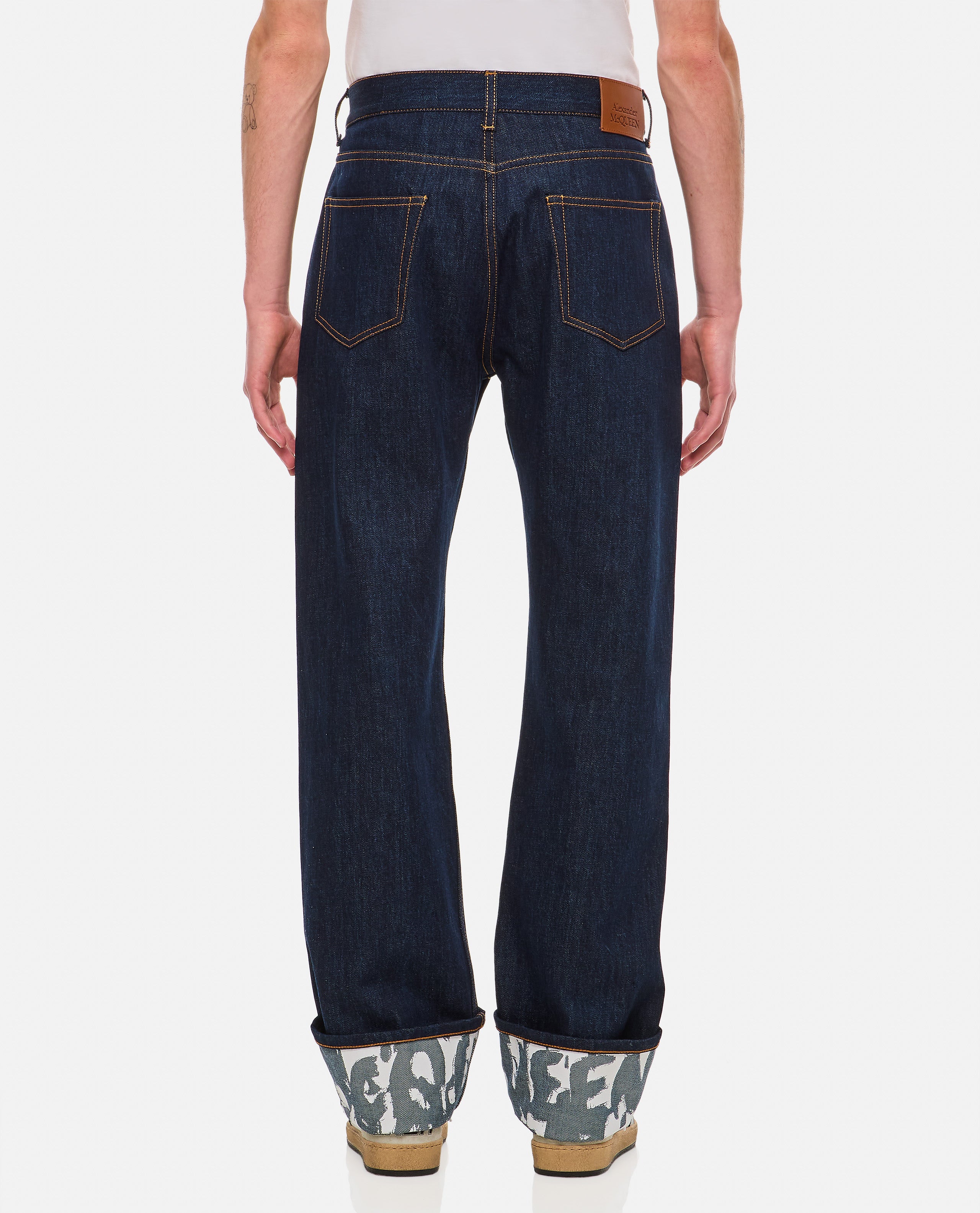Alexander Mcqueen Jeans Blue