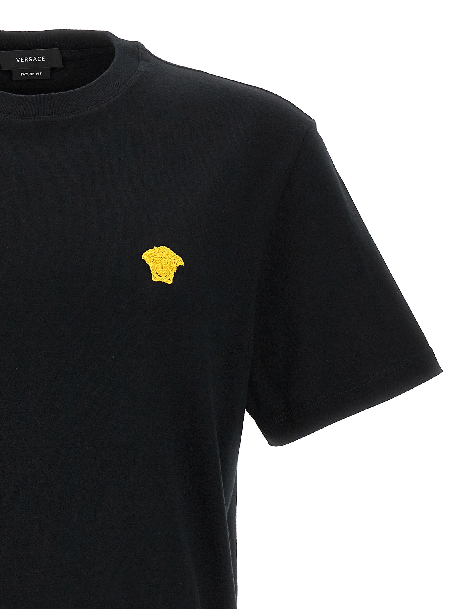 Medusa T-shirt Black Cotton