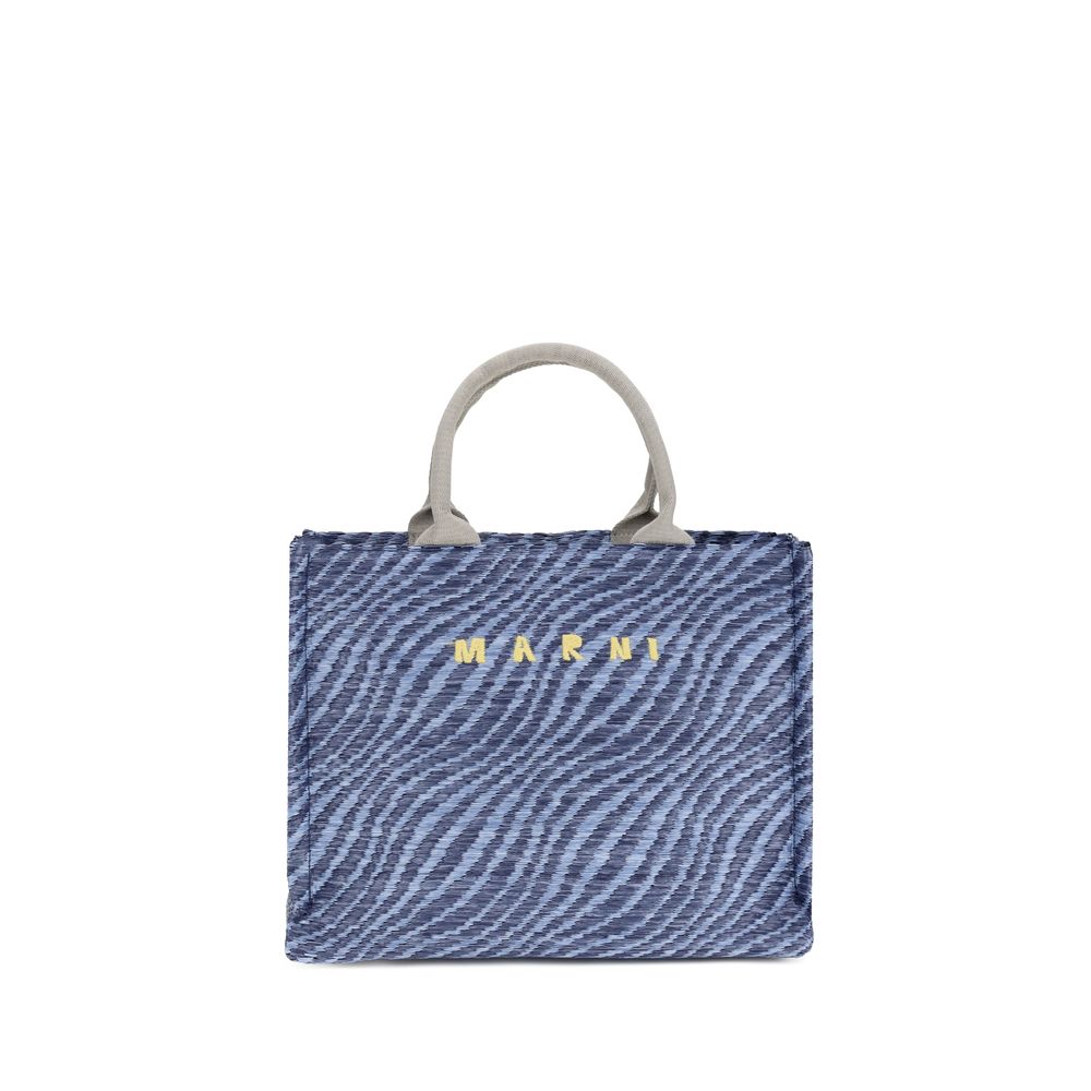 Marni 83% Nylon shoulder bag in blue
