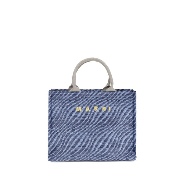 Marni 83% Nylon shoulder bag in blue