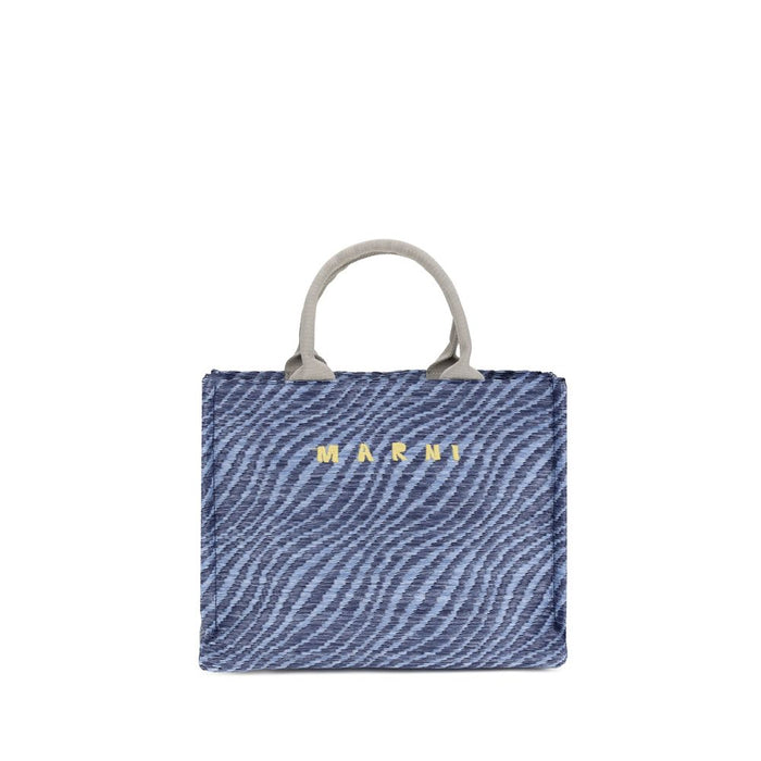 Marni 83% Nylon shoulder bag in blue