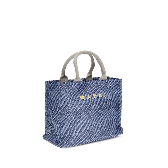 Marni 83% Nylon shoulder bag in blue — view 2