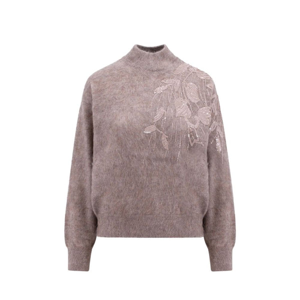 Brunello Cucinelli 13% Cashmere sweater in beige