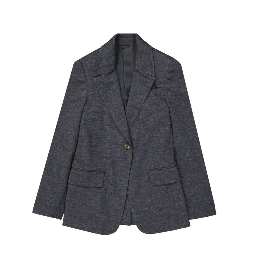 Brunello Cucinelli 94% Wool blazer in gray
