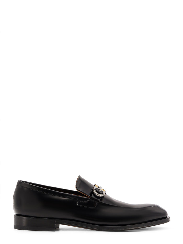 Ferragamo Flat Shoes Black Pelle