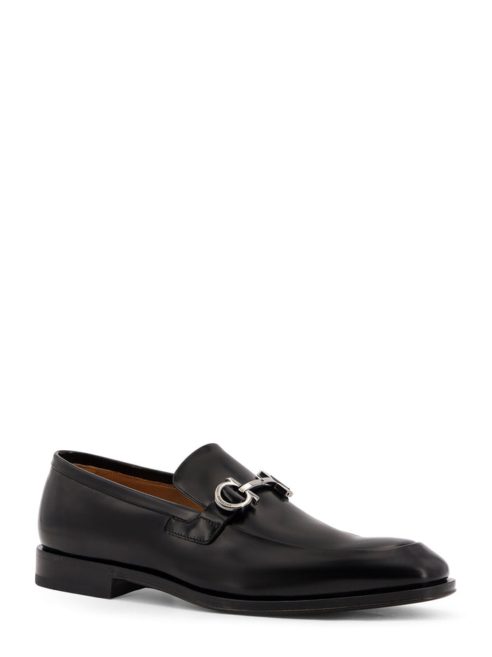 Ferragamo Flat Shoes Black Pelle