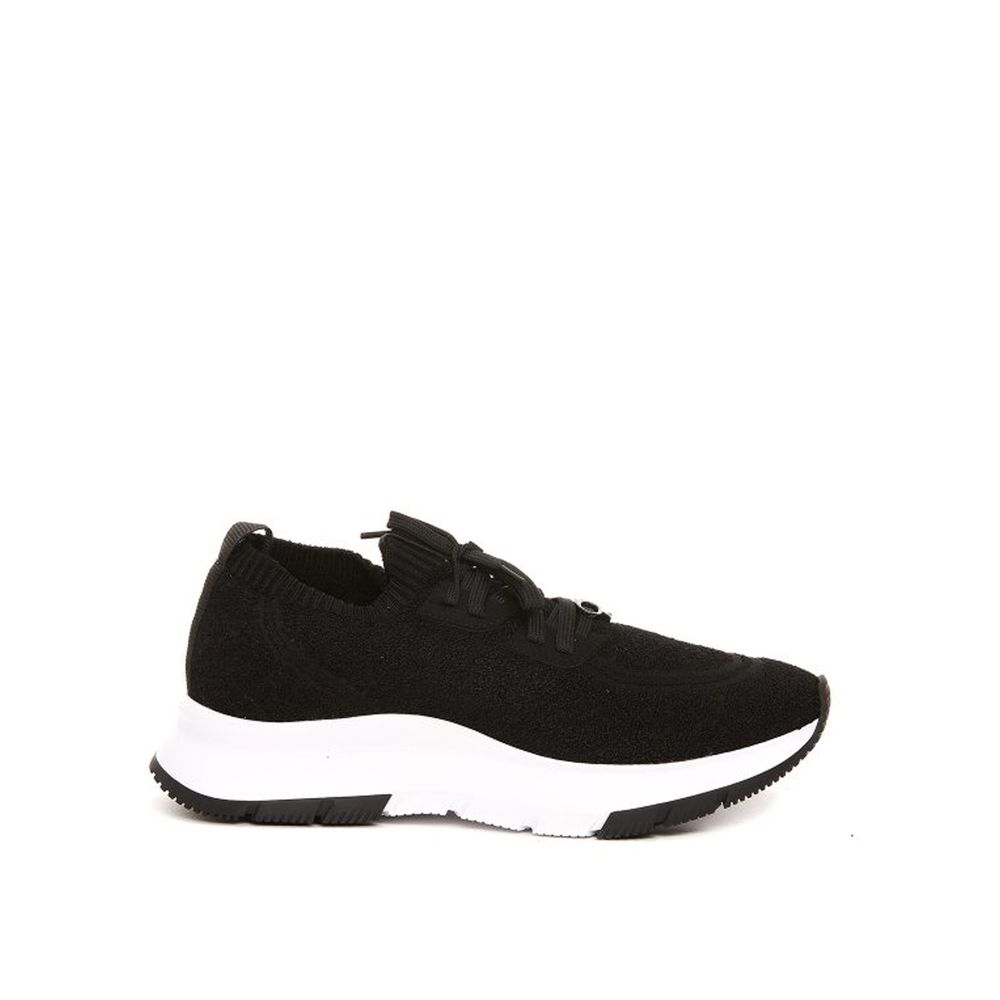 Gianvito Rossi 100% Fabric (upper) sneaker in black