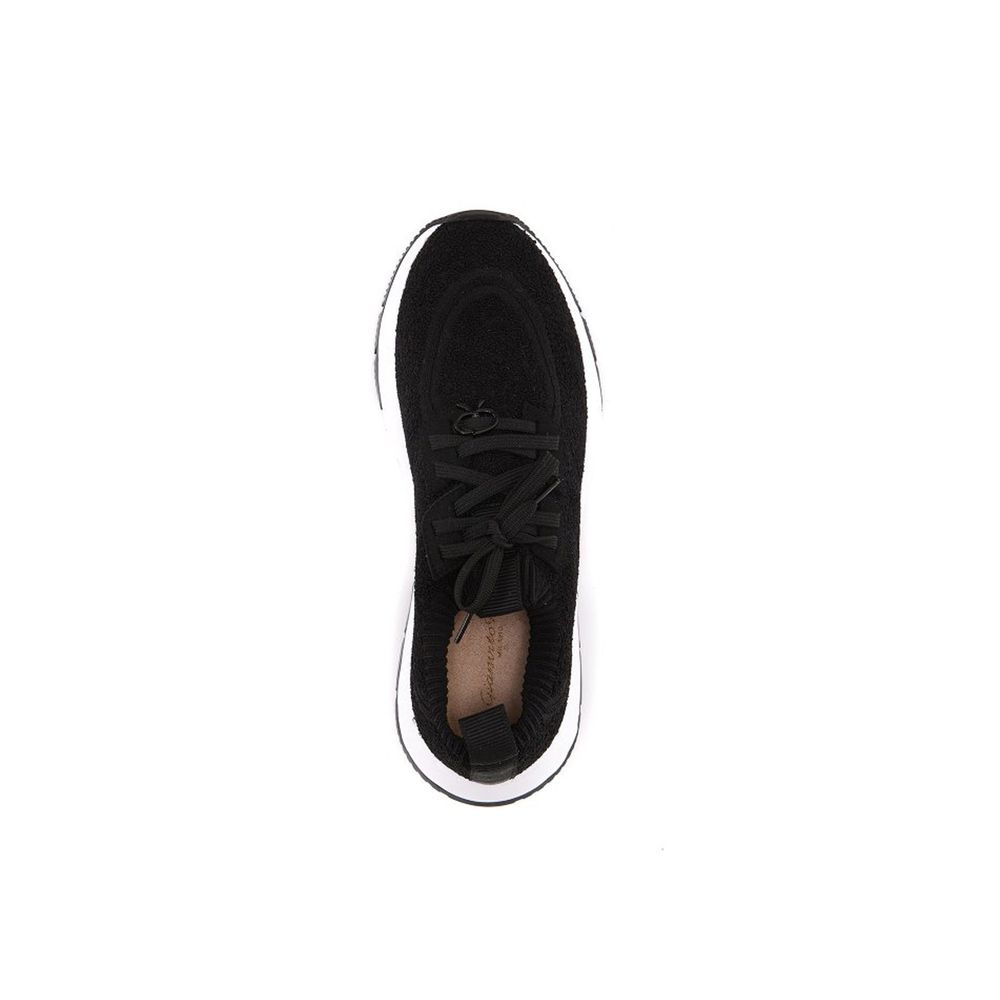 Gianvito Rossi 100% Fabric (upper) sneaker in black — view 4