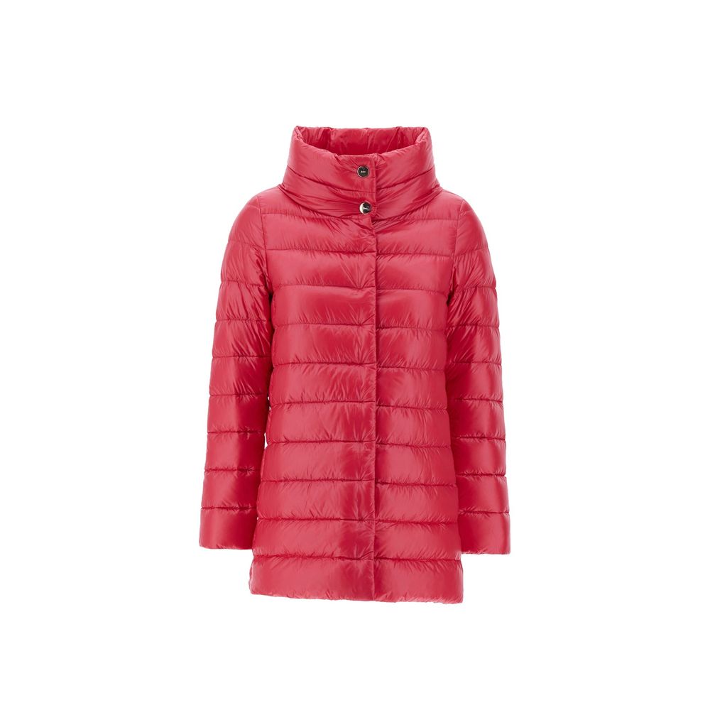 Herno 100% Polyamide with 90/10 goose down and feathers down jacket in pink