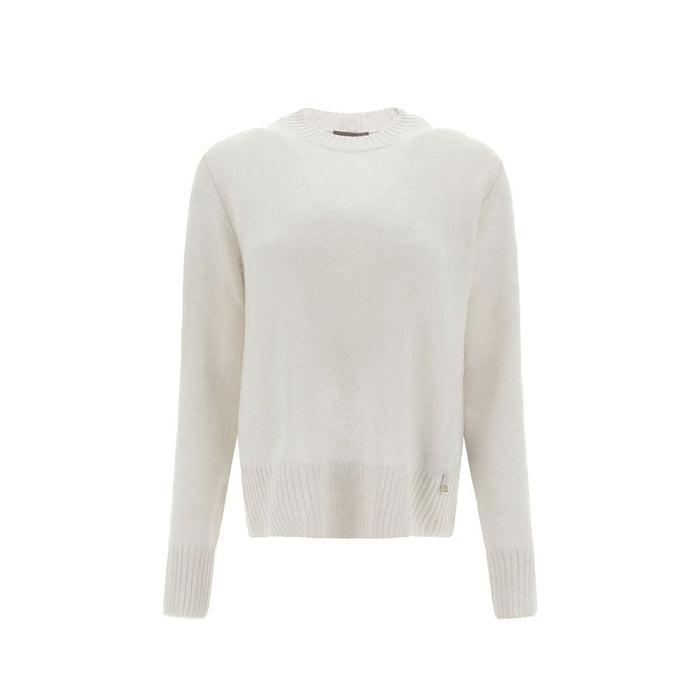 Herno 100% Cashmere sweater in white