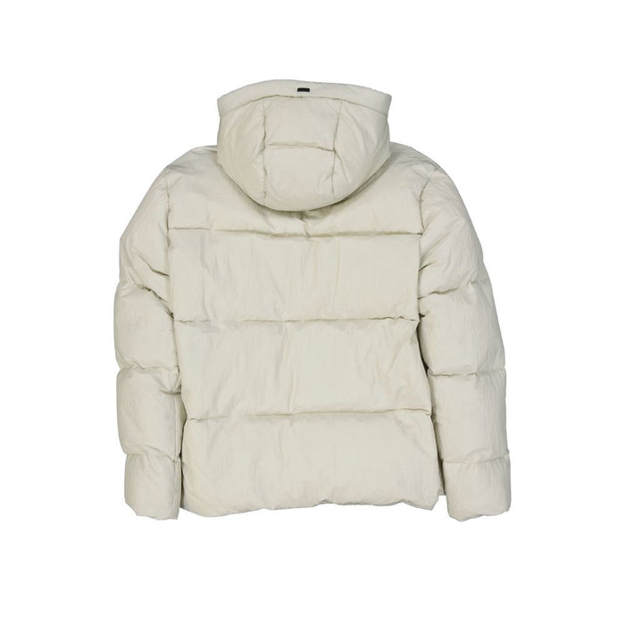 Herno 100% Polyamide shell; 80% down down jacket in white — view 2