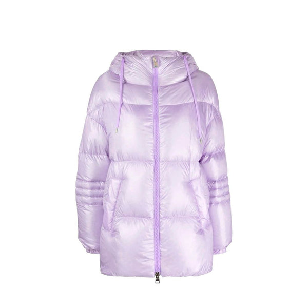 Herno 100% Polyamide shell; 90/10 goose down and feathers padding down jacket in purple