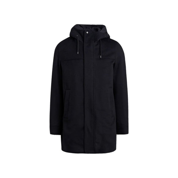 Herno 10% Cashmere 90% Wool coat in black