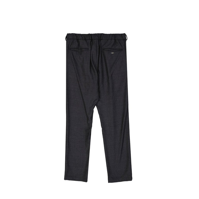 Herno 100% Wool trousers in gray — view 2