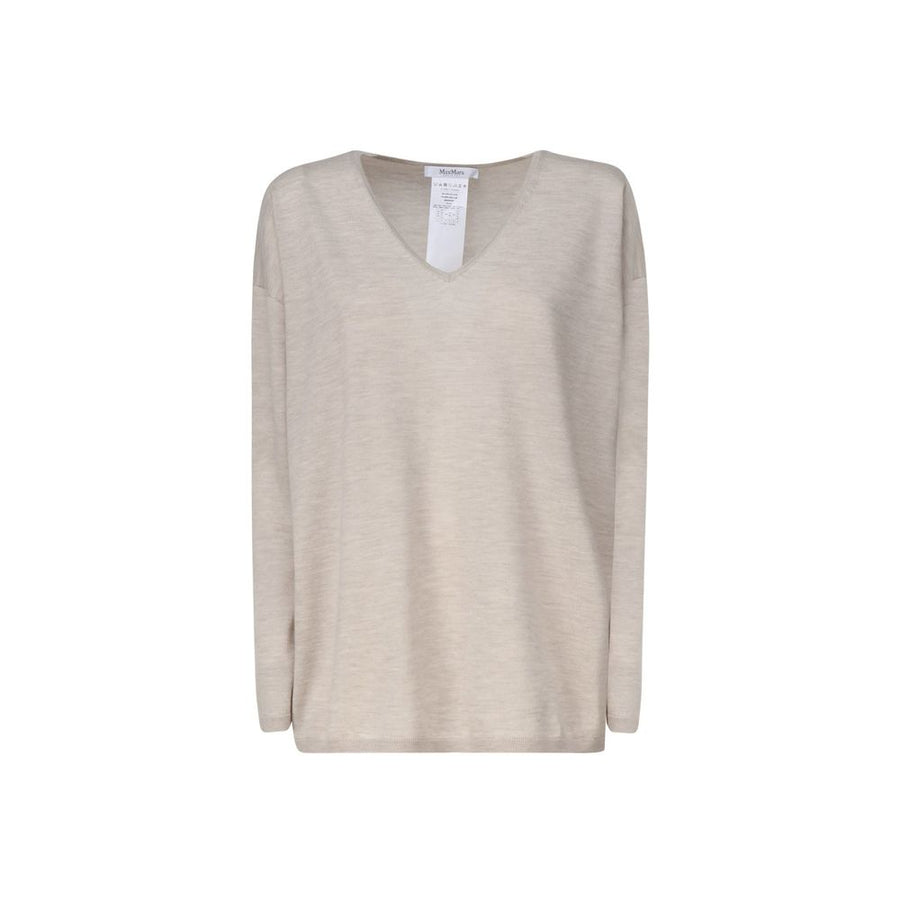 Max Mara 100% Cashmere sweater in beige