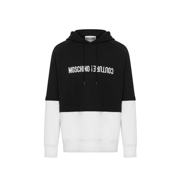 Moschino 100% Cotton sweatshirt in black