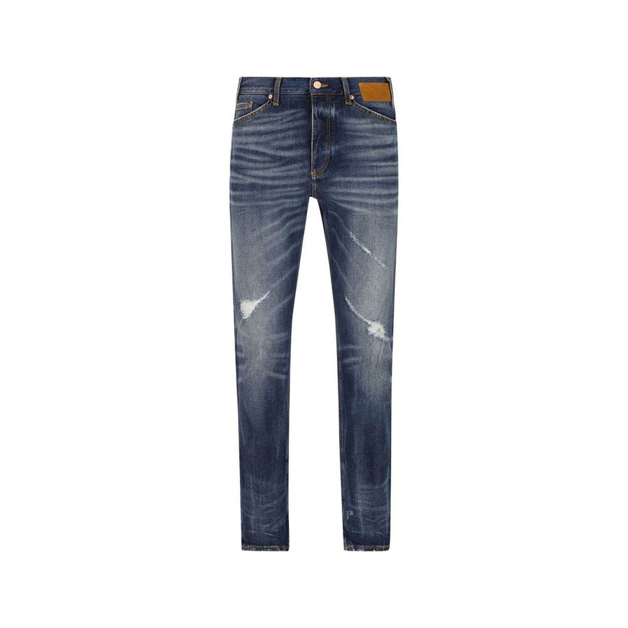 Palm Angels 100% Cotton jeans in blue