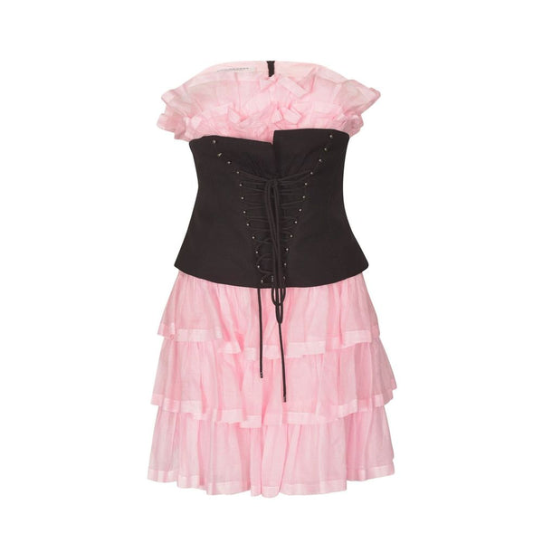 Philosophy Di Lorenzo Serafini 100% cotton dress in pink