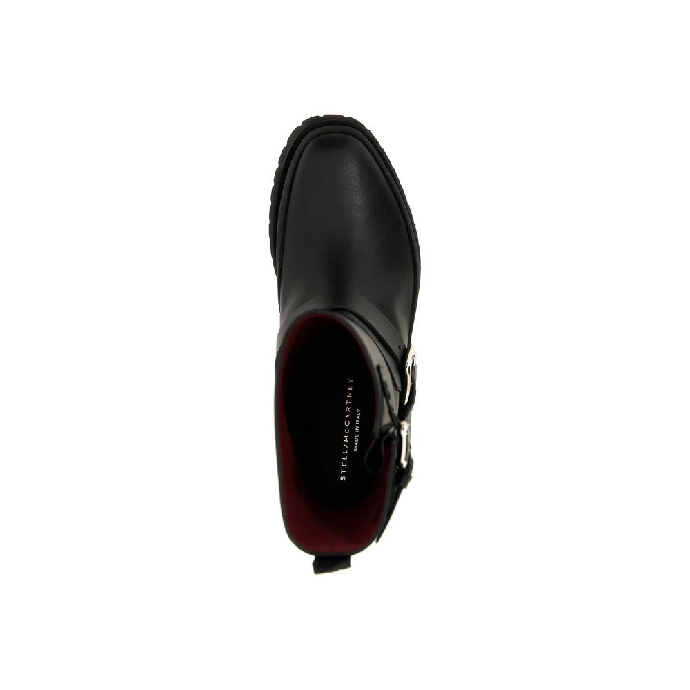 Stella McCartney 30% Polyester boot in black — view 4