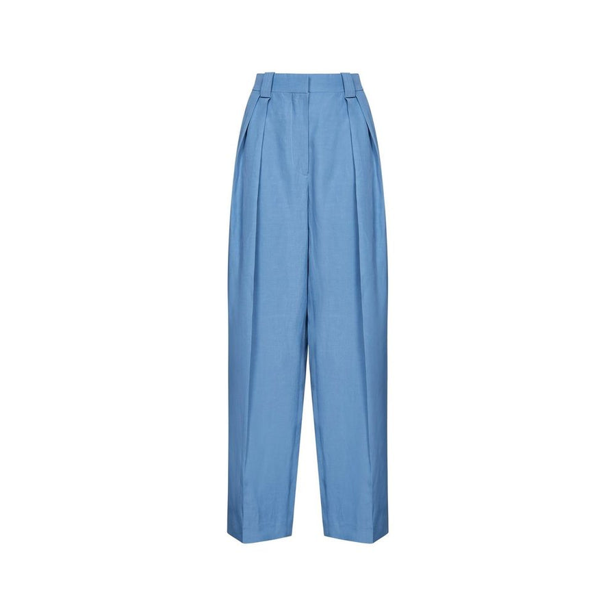 Stella McCartney 28% Linen 72% Viscose trousers in blue