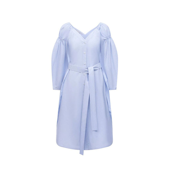 Stella McCartney 100% cotton dress in blue