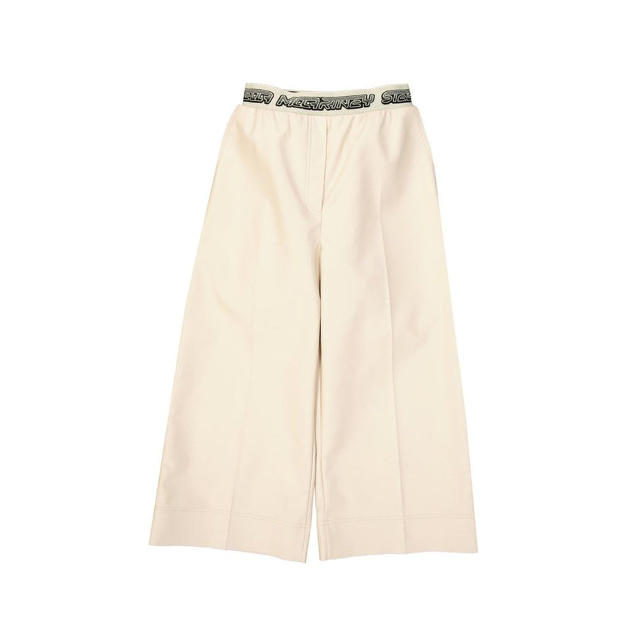 Stella McCartney 100% viscose trousers in beige