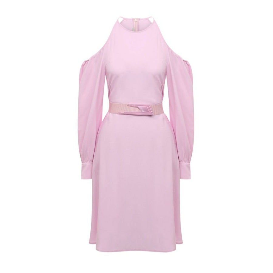 Stella McCartney 72% viscose dress in pink