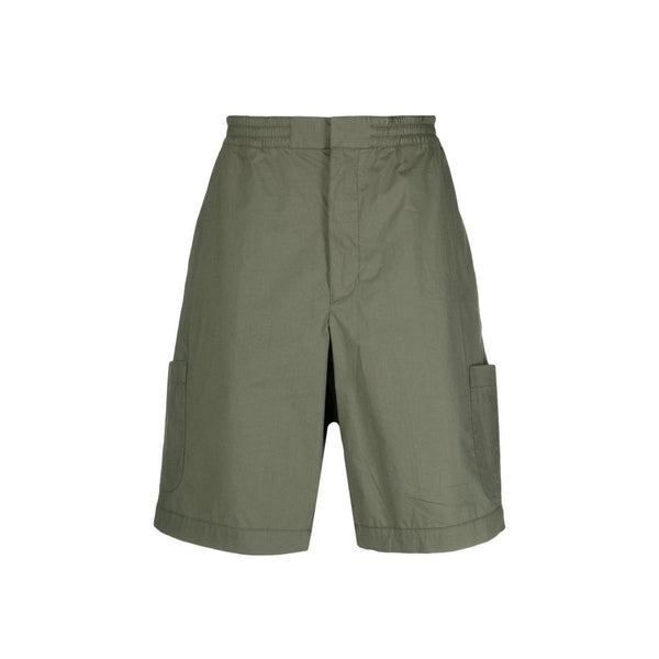 Ambush 100% cotton bermuda shorts in green