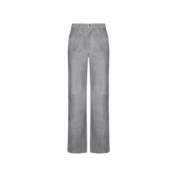 Amiri 100% Sheepskin; Lining: Viscose trousers in gray