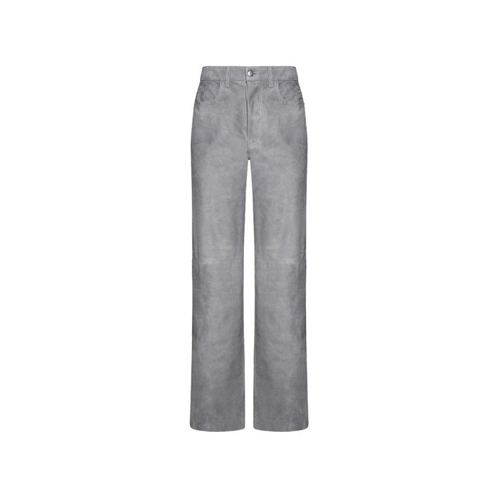 Amiri 100% Sheepskin; Lining: Viscose trousers in gray