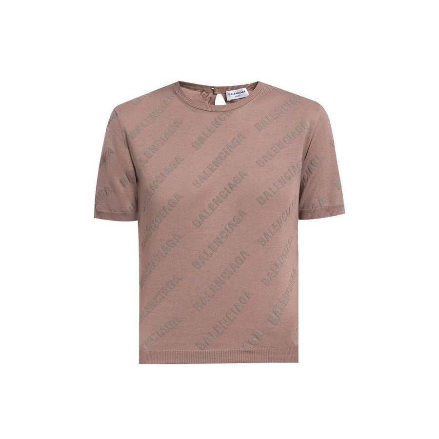 Balenciaga t-shirt in brown