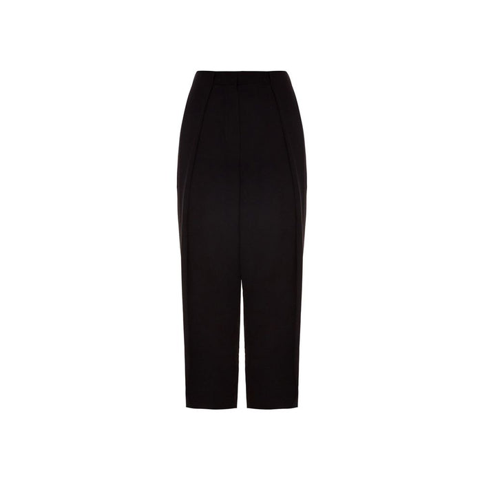 Balmain 100% viscose trousers in black