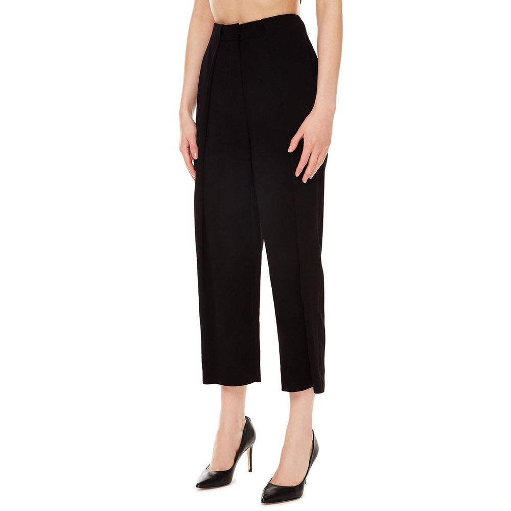 Balmain 100% viscose trousers in black — view 2