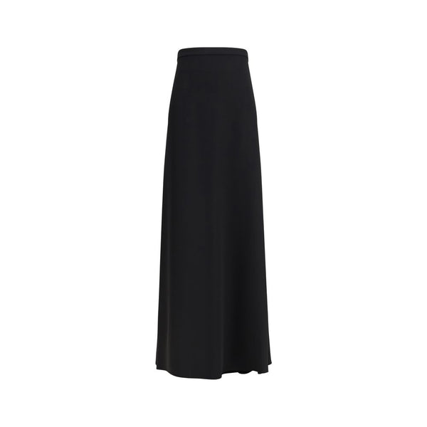 Valentino 100% Silk skirt in black