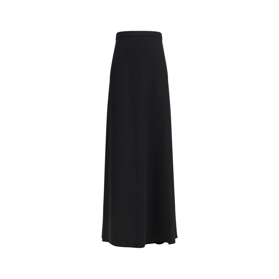 Valentino 100% Silk skirt in black