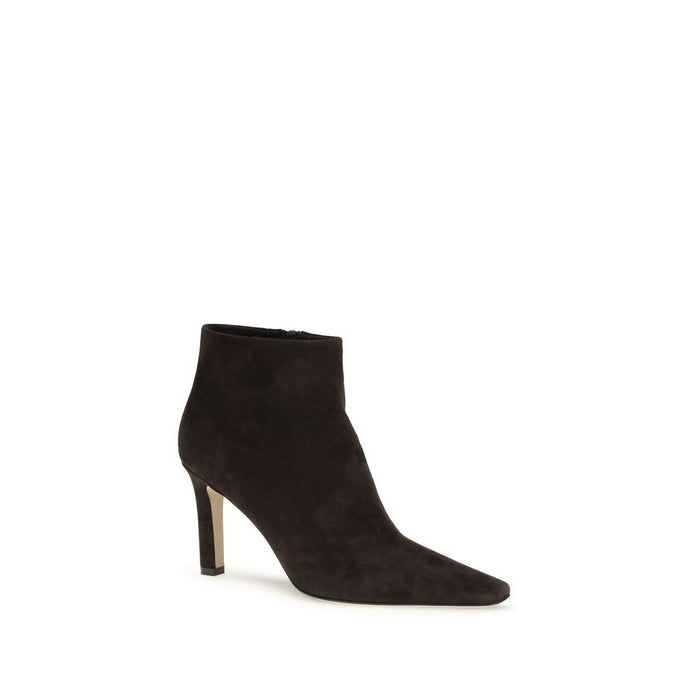 The Row Upper 100% Lamb ankle boot in brown — view 2