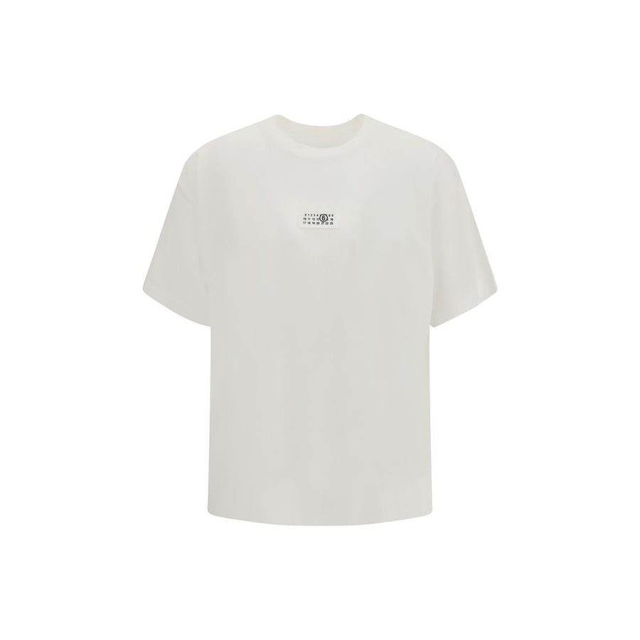 MM6 Maison Margiela 100% Cotton t-shirt in white