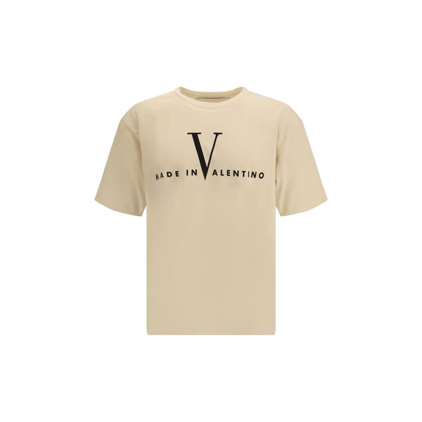 Valentino 100% Cotton t-shirt in beige