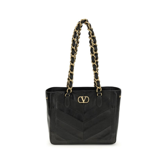Black Napa Leather - Calf Bos Taurus Shoulder Bag