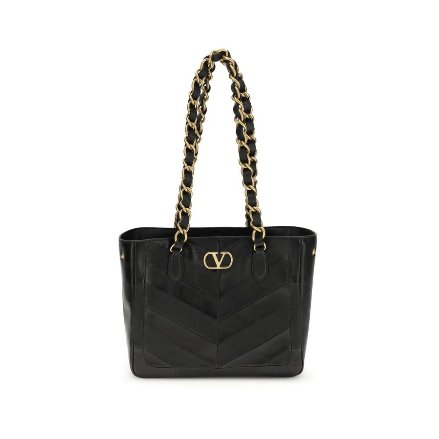 Valentino Garavani 100% Napa Leather (Calf Bos Taurus) shoulder bag in black