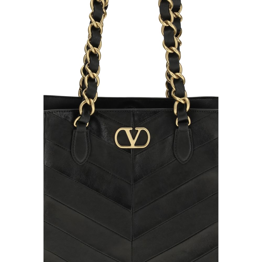 Black Napa Leather - Calf Bos Taurus Shoulder Bag